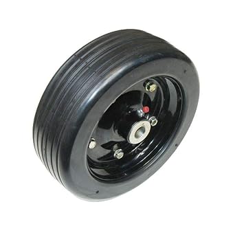 Replacement Finish Mower Wheel/Solid Molded Tire 8" Axle 00556647