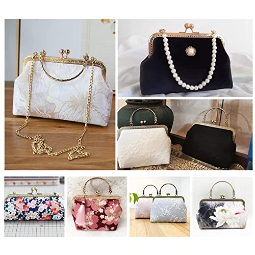 MEIYIFAN 4PCS Chiusure per Borse Clic Clac,20.5cm