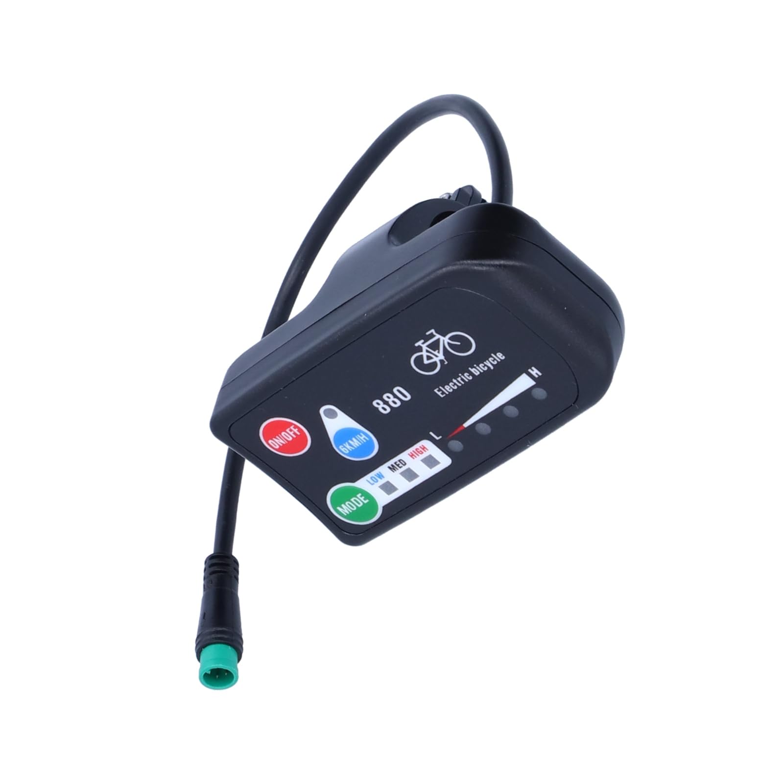 Display E ‑ Bike, Bicicletta Elettrica per Display KT ‑ LED880 Display E ‑ Bike 36V 48V Display Meter Accessori per Bici Elettriche Biciclette E Pezzi Di Ricambio