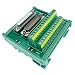 Jienk DB25 Male/Female D-SUB Din Rail Mount Interface Module, D-sub Terminal Block Breakout Board