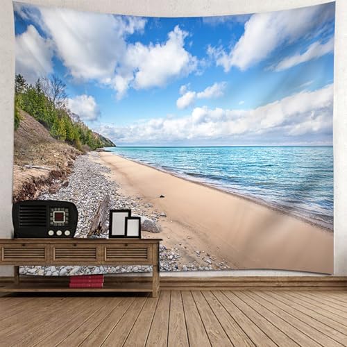 Tenture decoration murale ciel bleu pour relooker une chambre enfant