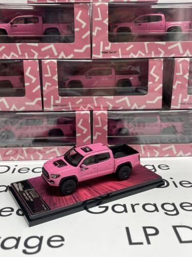 Amazon | GCD トヨタ タコマ TRD プロ ピンク タコ 限定版 1:64 ダイ