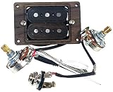 "DeltaBucker Deluxe" 3-string Rosewood Cigar Box Guitar Humbucker Pickup pre-wired with Volume & Tone - No Soldering Required