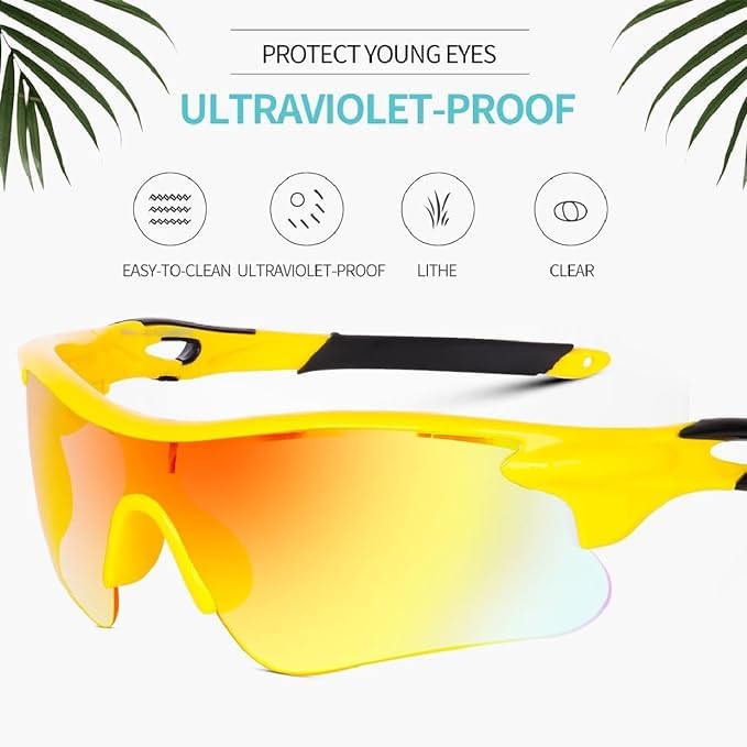 Image of Black Jones Sports Sunglasses for men and women Cycling Mountain Travelling Cricket Trekking Baseball Fishing Cycling Running Golf Motorcycle Tac Glasses UV400