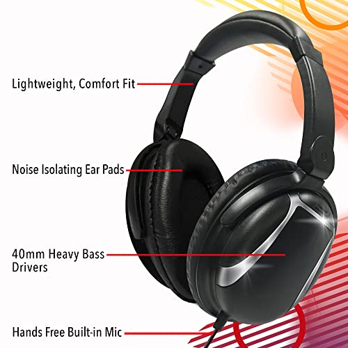 Image of MAX199840 - Maxell Bass 13 Headphone with Mic