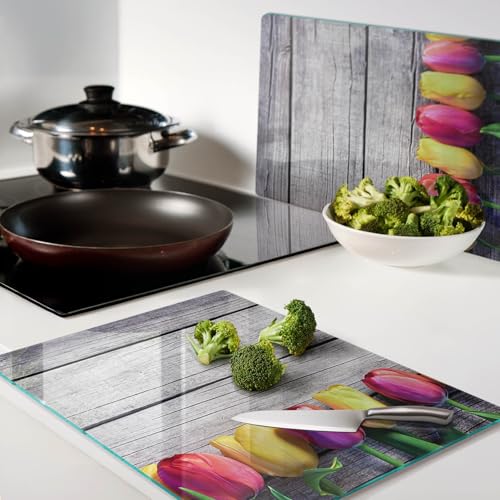 Planche à découper en verre trempé : la solution hygiénique anti-rayures