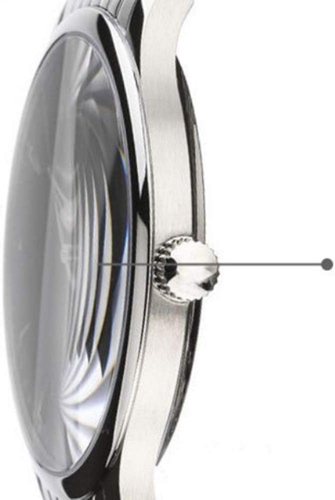 1,5 mm dickes, einfach gewölbtes Saphirglas für Uhren – klares, rundes Uhrenglas – Ersatzglas für Uhrenreparaturen (26mm)