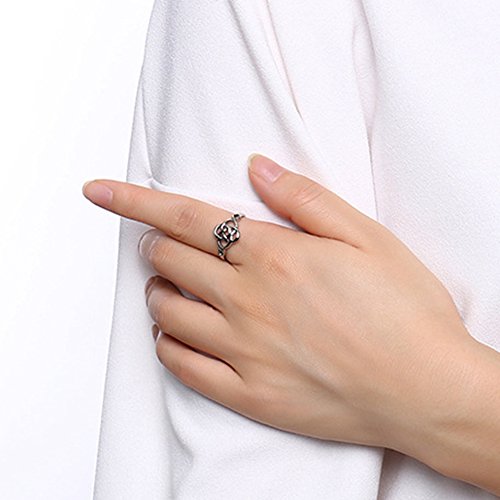 Jude Jewelers Stainless Steel Plain Classical Celtic Love Knot Wedding Promise Anniversary Ring2