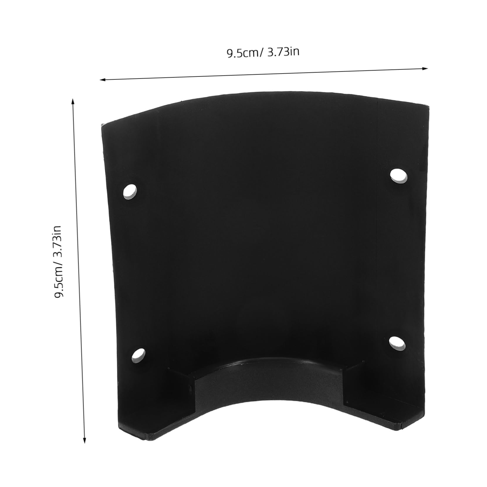 TOYANDONA Hockey Table Edge Guards 4pcs Plastic Protectors for Air Ice Hockey Easy Installation Durable Side Protectors