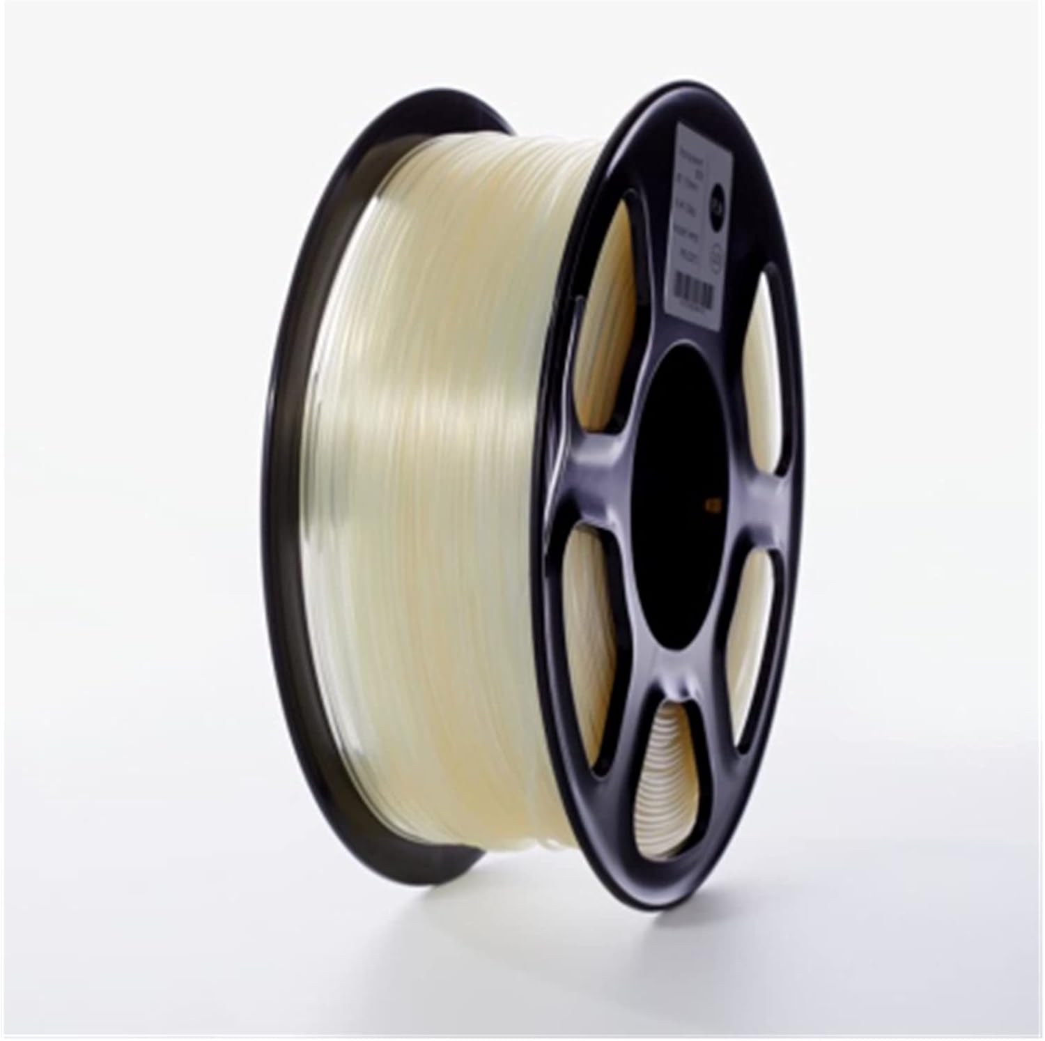 ABS Filament 3D Printer Filament 1.75mm 1kg Printing Materials 3D Plastic Printing Filament ABS Transparent (Color : Transparent)