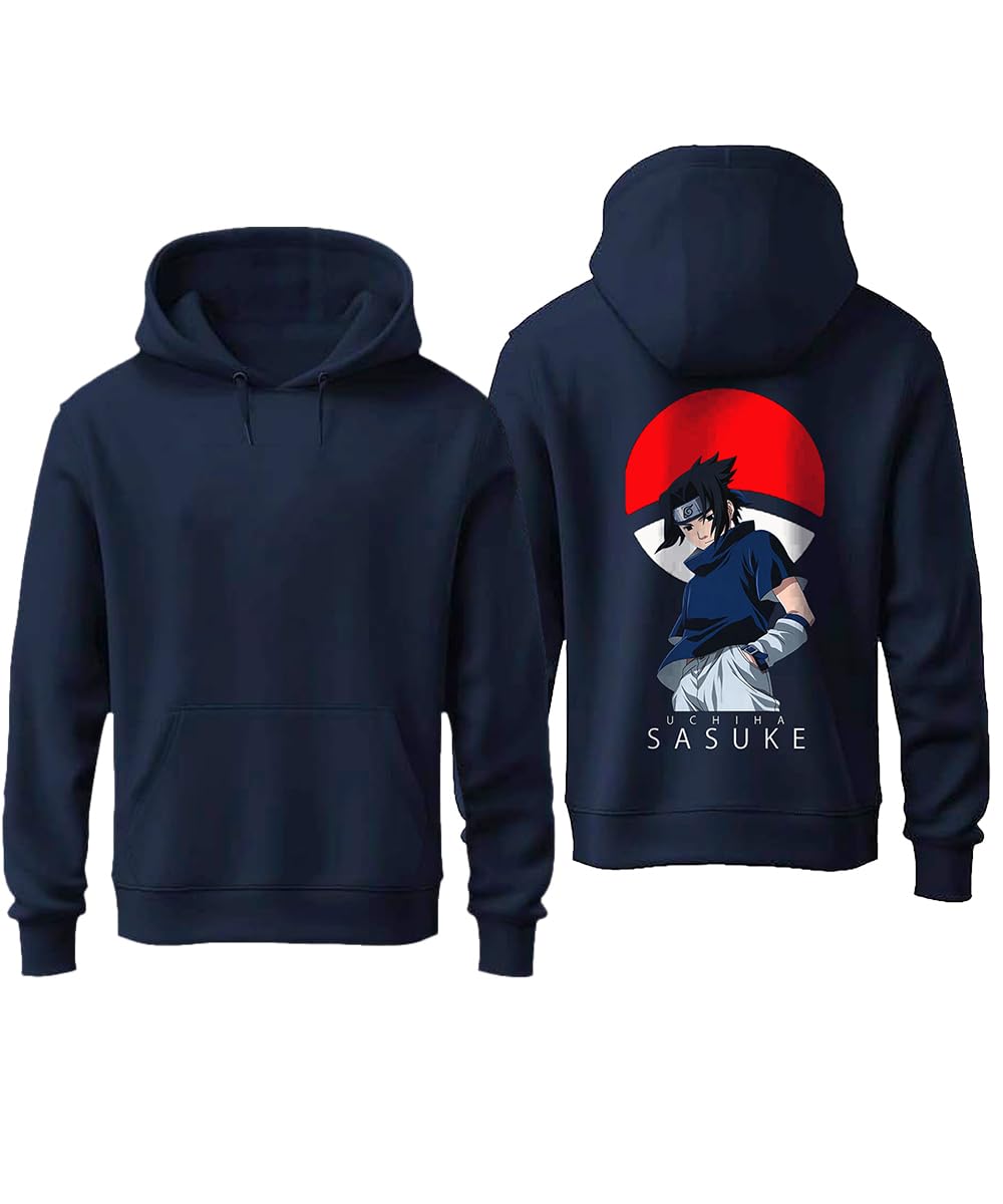 khakey Mens Anime Hoodie | Naruto Printed Hoodies for Men Sasuke Hoodie Collections | Stylish Trending Casual Streetwear | Sweatshirt for Men-picture-55