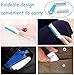 Resuable Lint Roller,Version Lint Roller Resuable & Washable Lint Roller Pet Hair Remover Lint Roller Cleaner for Clothes for Lint, Clothes, Car Seats, Large/Small Size with with Cover with 1L+2s