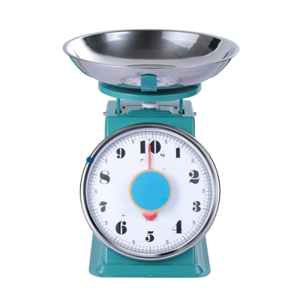 Lamantt Mechanical Kitchen Scale Spring Type 44lb No Battery Analog Large