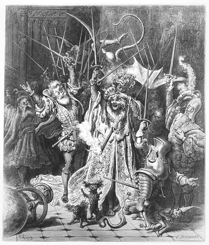 Lienzo decorativo de 60x90cm de Gustave Doré ideal para transformar tu salón o despacho