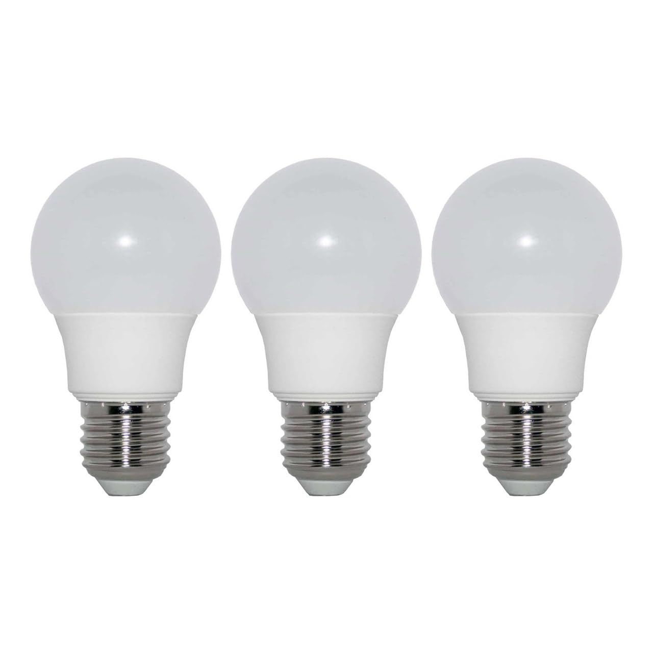 3 x Opus 6W = 40W LED GLS Light Bulbs Daylight ES E27 Edison Screw Cap