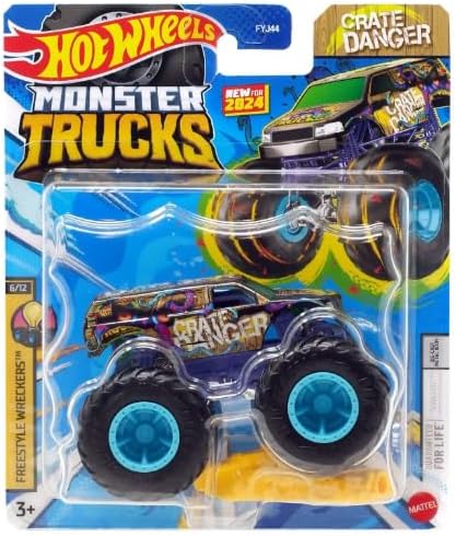 Hot Wheels モンスタートラック クレートディガー フリースタイルレッカーズ 6/12、2024