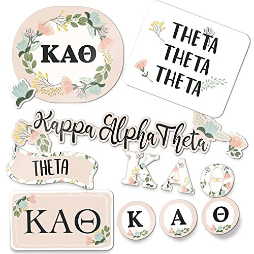 Adhesivo Kappa Alpha Theta para inspirar tu espacio de estudio diario 2