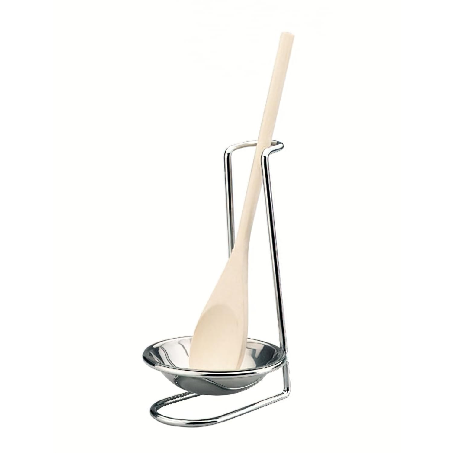 IBILI 769000 Repose Ustensiles avec Cuillère Plastique Argent 11 x 11 x 23 cm