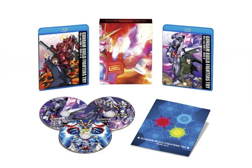 Animation - Gundam Build Fighters Try Blu-Ray Box 2 Standard Edition (3BDS) [Japan BD] BCXA-937
