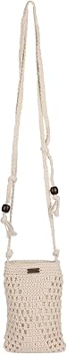 Roxy Womens Phone Sling | Corduroy | Crochet | Woven | Bag | Travel | Beach | Vacation