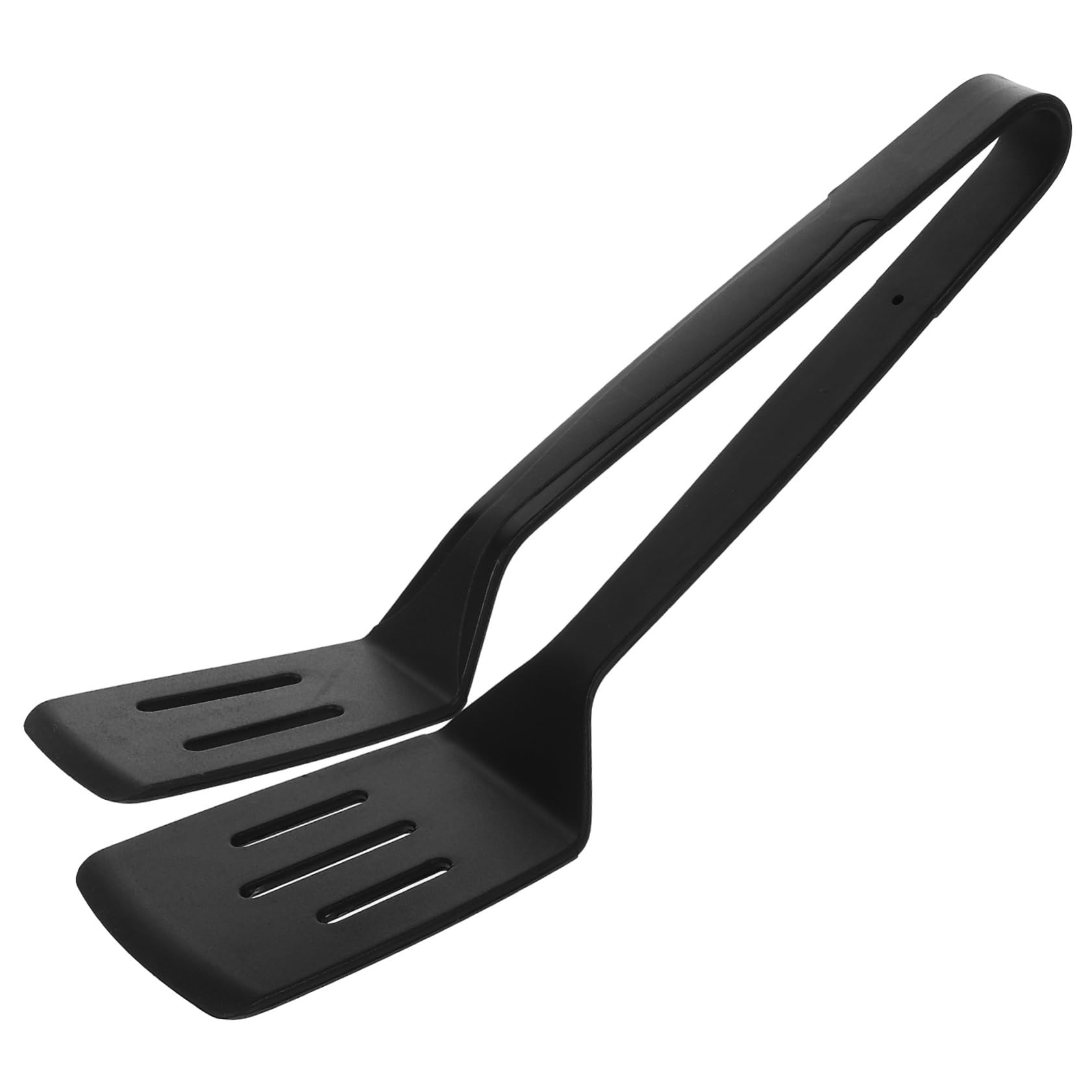 PRETYZOOM 5 Stück Fischspatel aus Silikon küchenzange küchenschaufel silikonspatel kochspatel grillspatel Nicht-Topfmatte Zange zum Kochen Liner Spachtelzange Küchenzubehör Kieselgel Black