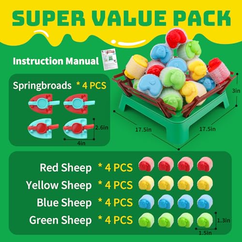 Juego de Mesa Heap-O-Sheep para Niños 4-8 Años miniatura 2