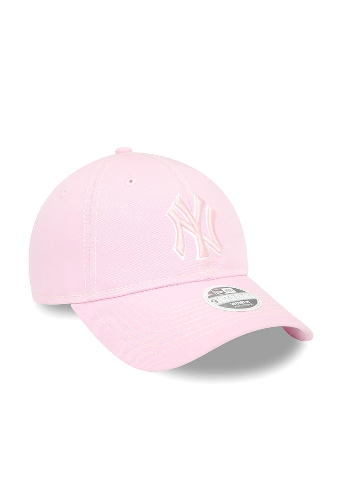 New Era WMNS Washed 9Twenty NY Yankees Berretto regolabile da donna rosa OneSize