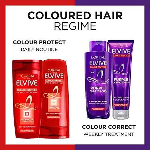 L'ORÉAL Paris Elvive Colour Protect Anti-Brassiness Purple Shampoo, 200ml