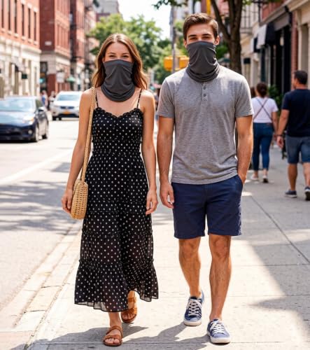 Image of Fishing Neck Gaiter, Sun Protection Face Mask, Cooling Neck Shield Scarf Cycling Balaclava Bandana for Men and Women