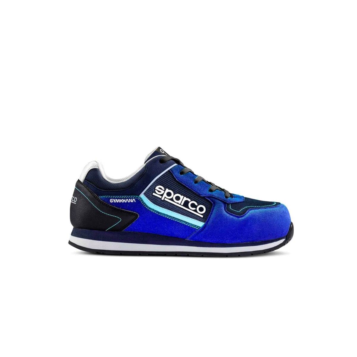 Sparco Gymkhana S1p SRC, Zapatos de Seguridad de Trabajo, Turquesa, 40 EU