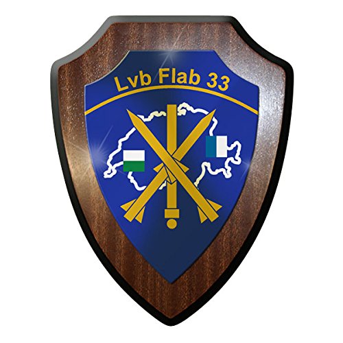 Plaque Lehrverband Fliegerabwehr 33 authentique pour compléter votre collection manquant d'insignes