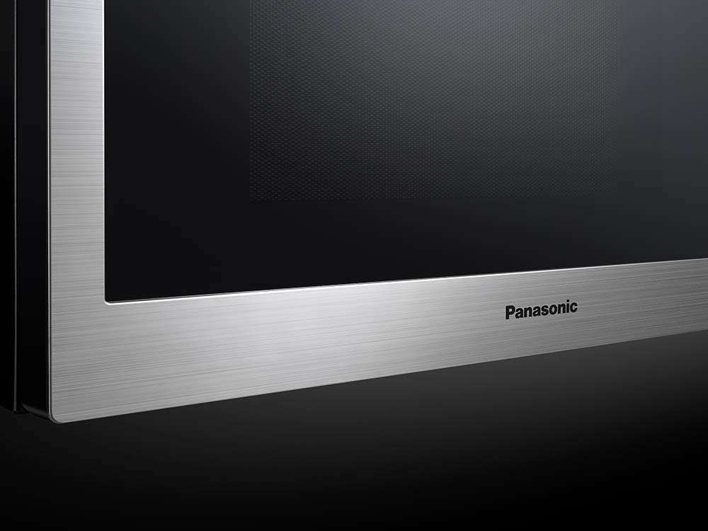 Panasonic NN-C69KSMEPG Four Micro-Ondes Combiné Gril et Plateau Tournant en Verre, 30L, 1000W, 40/100-220°C, 30 Programmes, Décongélation Auto, 5 niveaux de puissance, minuterie, LED, acier inoxydable