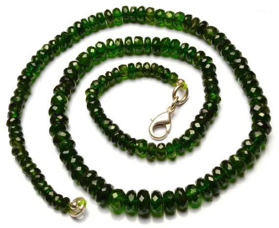 Chrome Diopside perles pour offrir un kit de création de bijoux fait main