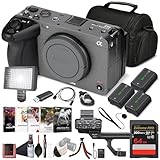 Sony FX3 Cinema Line Full-Frame Mirrorless Camera (ILME-FX3) – 12.1MP Exmor R BSI Sensor | 4K up to 120fps with 15+-Stop Dynamic Range with 64GB Card, Bag, 2 x NP-FZ100 Compatible Battery and More