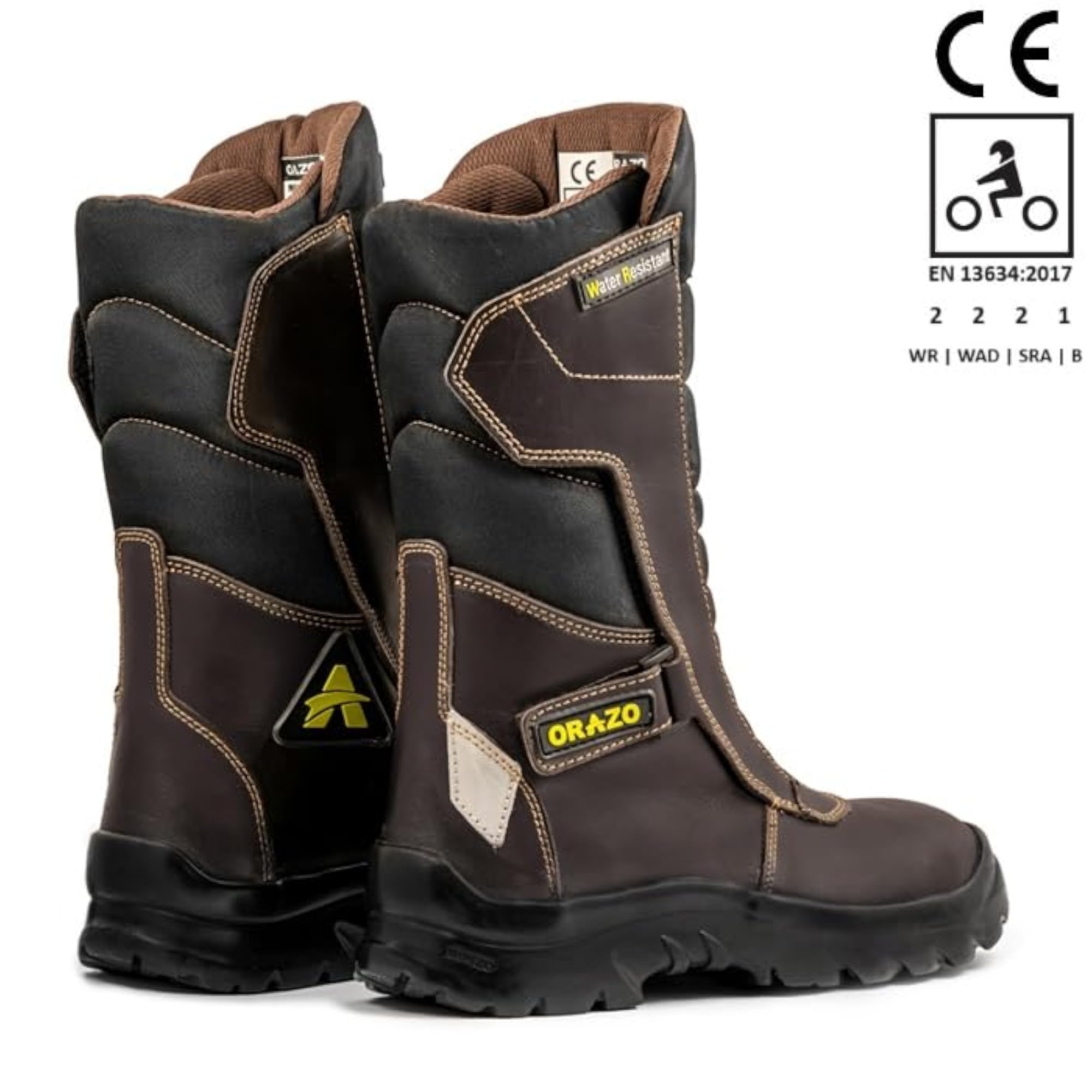 IBIS TRAIL Water-Resistant Bike Riding Boots, Size 8