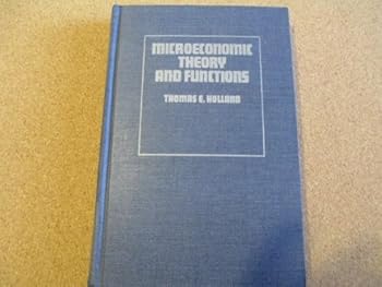 Hardcover Microeconomic theory and functions Book