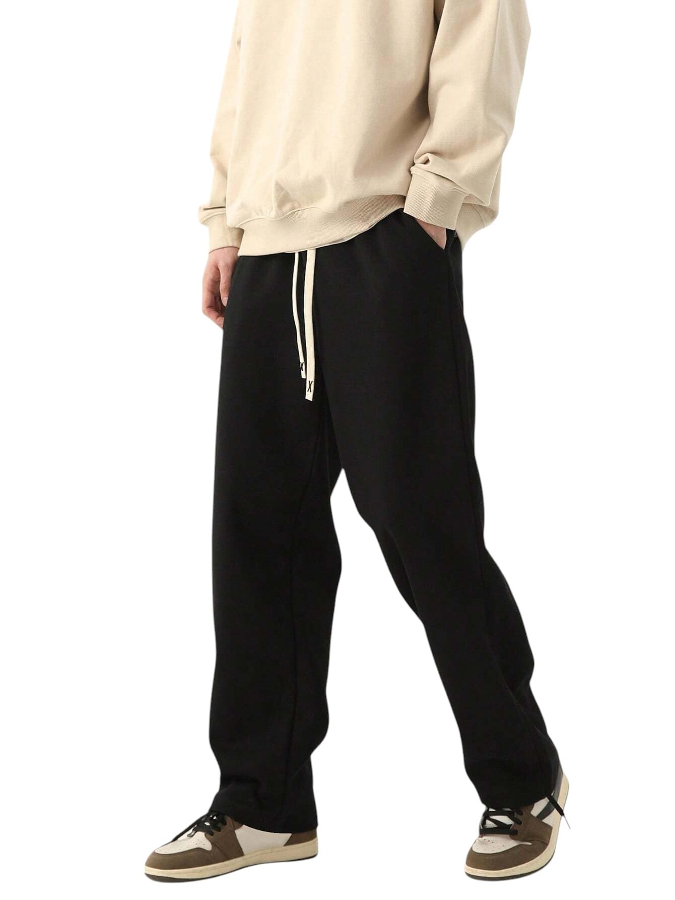 dockstreet Solid Cotton Blend Men Athleisure Track Pant Sweatpants-picture-50