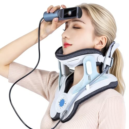 Neck Traction Device with Electric Pump