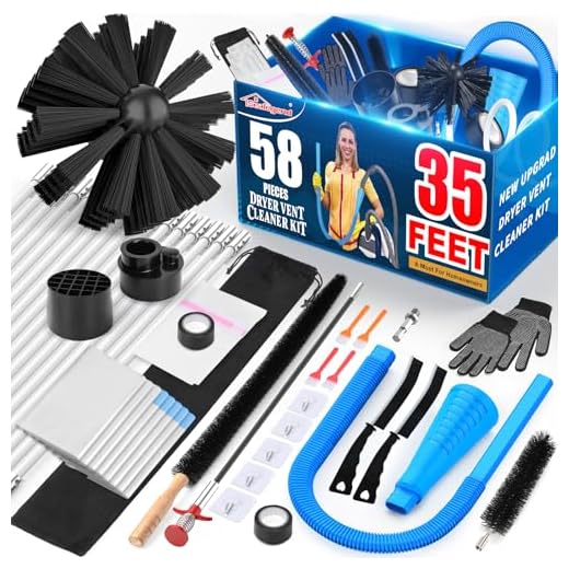 Sealegend 58-Piece Dryer Vent Cleaning Kit