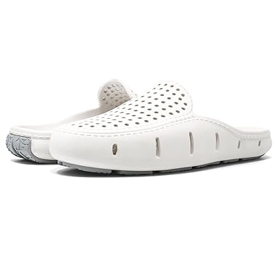 Floafers Sunset Slide Shoes Bright White/Harbor Mist Gray