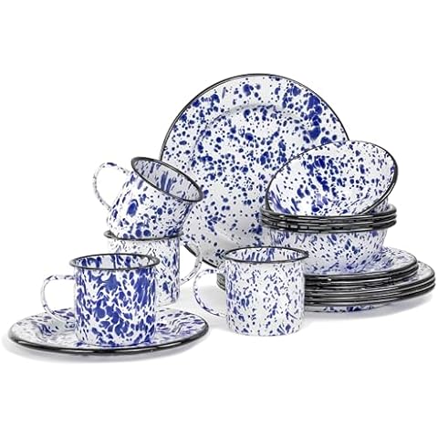 Red Co. 16-Piece Dinnerware Set Cover