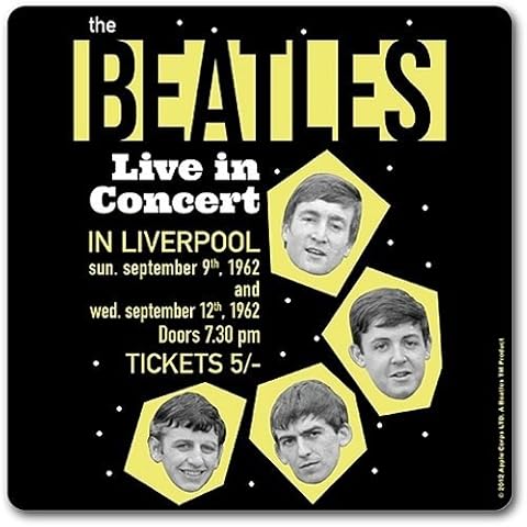 The Beatles Coaster, Live In Concert Cover