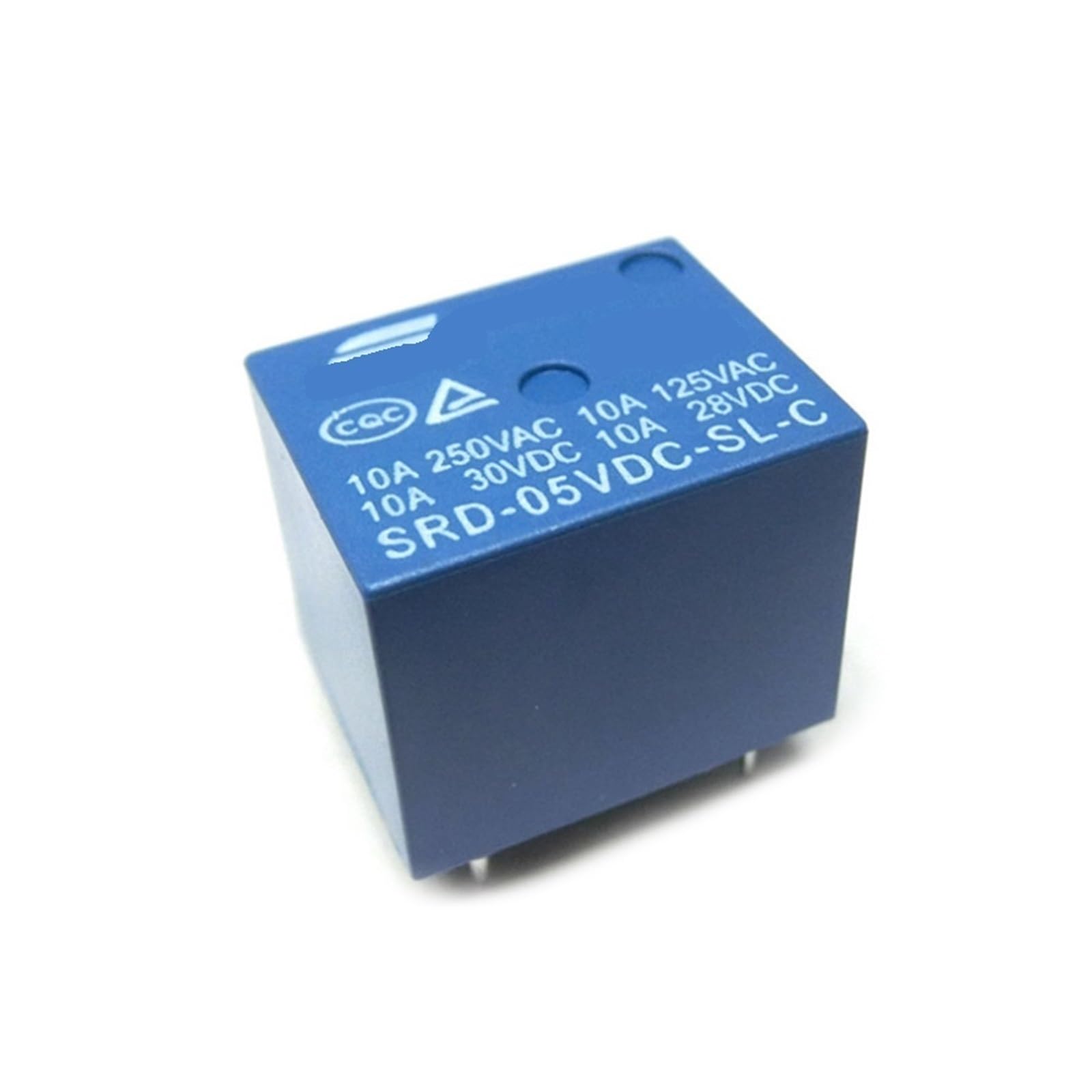 10 unids/lote relé de potencia T73 DC 5V bobina nominal SPDT relé de potencia en miniatura escudo electrodoméstico relé PCB de 5 pines