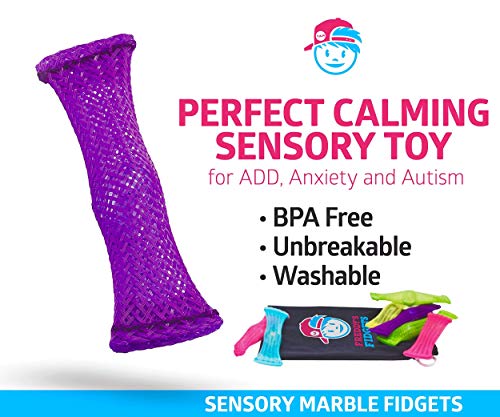 Freddy's Fidget Toys For Sensory Kids And Adults (Pack Of 10) Best Classroom Fidgets For School - Marble Fidget Toy Relieves Stress And Increase Focus - Sensory Toys For Autistic Children Ocd Adhd Add #TOP2