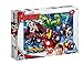 Clementoni- Marvel Avengers Los Pingüinos De Madagascar Puzzle 3D, 104 Piezas, Multicolor, Miscelanea (20606)