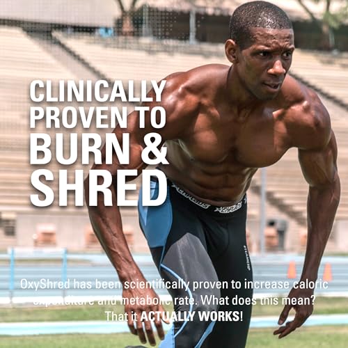 EHP Labs OxyShred Pre Workout Powder & Shredding Supplement - Preworkout Powder with L Glutamine & Acetyl L Carnitine, Energy Boost Drink - Guava Paradise, 60 Servings - Image 6