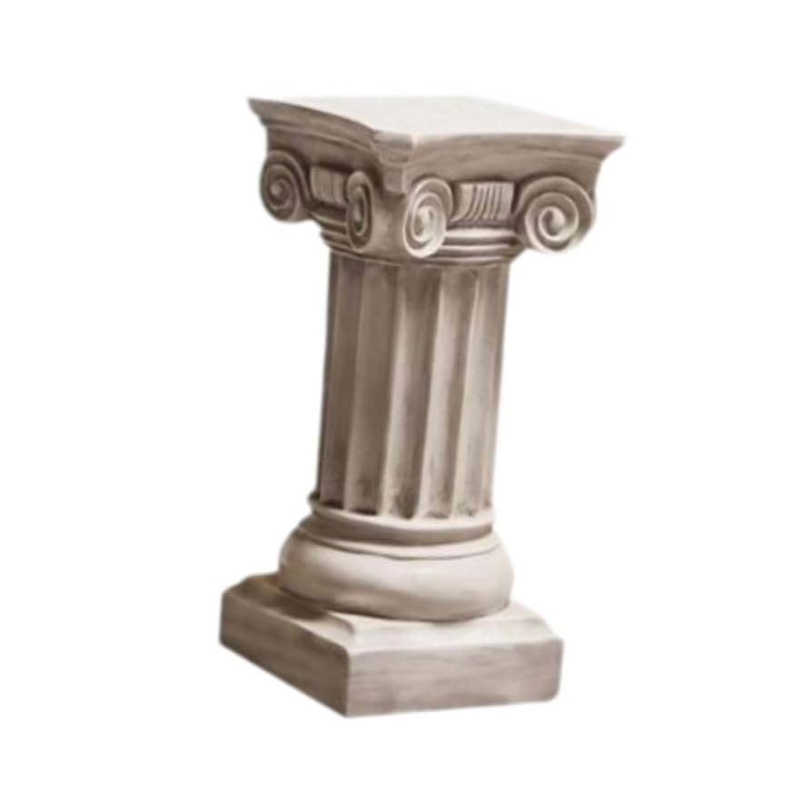 アンティーク　彫刻ギリシャ柱風　オブジェ アンティーク 彫刻ギリシャ柱風 オブジェ