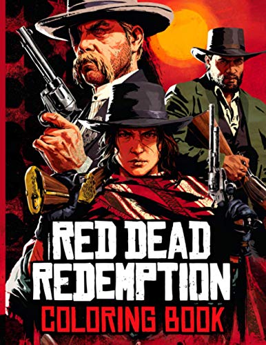 Red Dead Redemption Coloring Book: Red Dead Redemption Color Wonder Coloring Books For Adult