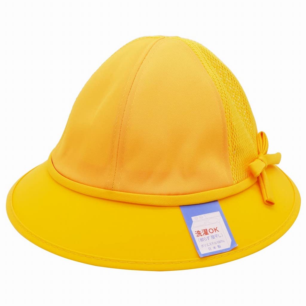 黄色いメッシュ帽子１２個(１個売りも対応) 71VXa3dBfZL.jpg