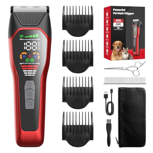 Tondeuse poils épais chiens grands animaux kit silencieux